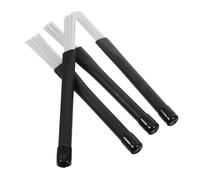 BESPORTBLE 4pcs Jazz Drum Brushes: Nylon Drumstick Brushes Portable Percussion Drum Accessories For Cajon Jazz Acoustic Drummer Playing Music Lover