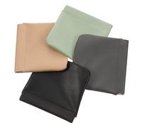 BESPORTBLE 4pcs Large Pocket Cosmetic Bag Squeeze Pouch Set, Self-Closing Small Makeup Pouch for Travel and Daily Organizer, Portable Coin Purse Multi-Color Collection