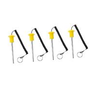 BESPORTBLE 4pcs Magnetic Weight Stack Pin for Fitness Equipment Steel Bolt Rust Resistant Gym Accessories for Home Gym Strength Training Replacement