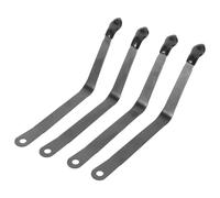 BESPORTBLE 4pcs Manganese Steel Sheet Music Retaining Clips for Piano Book Holder Non-Slip Book Page Fixing Clips for Recipe and Reading Stands