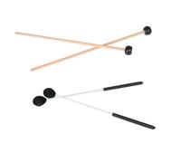 BESPORTBLE 4Pcs Marimba Mallets Set Percussion Hammers with Maple Sticks Musical Instruments for Beginners Safe Comfortable Playing Experience