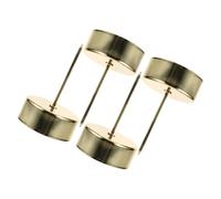 BESPORTBLE 4pcs Metal Candle Holder Spike Set 4.2cm Cup and 5cm Spike, Candle Fixing Holder Stakes for Cake Decoration, Party Centerpiece, Floral Table Use, Gold Tone
