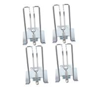 BESPORTBLE 4pcs Metal Cash Drawer Money Clips Replacement for Cash Tray Organizer Register Bill Storage Insert Hardware for Retail Stores Supermarkets Restaurants
