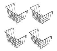 BESPORTBLE 4pcs Metal Rabbit Feeder Hay Rack for Cages Sturdy Stand Hanging Basket for Rabbits Guinea Pigs