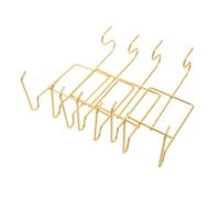 BESPORTBLE 4pcs Metal Wire Tea Cup and Saucer Display Stand Coffee Mug Organizer Rack for Countertop Versatile Holder for Cups Saucers and Bowls Easy to Clean and Maintain