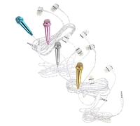 BESPORTBLE 4pcs Mini Mics Clip Microphone for Smartphone Recording Portable Wireless Microphone Mini Appearance for Singing Podcasting Interviewing