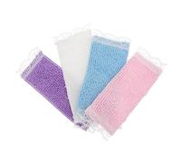 BESPORTBLE 4Pcs Mini Towel Micro Adornment for Dollhouse Bathroom Accessories Random Color Mini Bath Towels for Miniature House Decor and Playtime Fun Random Color