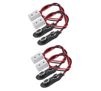 BESPORTBLE 4pcs Miniature Doll House Lamp Power Supply Connection Wire Battery Operated Lights for Doll House