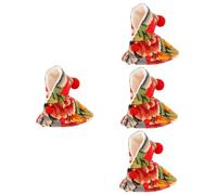 BESPORTBLE 4pcs Parrot Cape Warm Clothing for Birds Cozy Decorative Outfit for Parties and Easy to Clean Parrot Accessory for Cold Weather and Pet Birds
