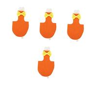 BESPORTBLE 4pcs Parrot Flying Suit Bird Diaper Pigeon Pants for Outdoor Use Bird Harness Diapers for Safe Secure Fit for Parakeets