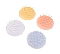 BESPORTBLE 4pcs Pet Bathing Comb Dog Grooming Brush Long Haired Dog Comb Massage Scrubbing Tool for Cat Bath Shampoo