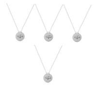 BESPORTBLE 4pcs Pet Urn Necklace for Ashes Urn Pendant Jewelry Dog Design Memorial Keepsake for Pet Loss Multi-functional Cremation Pendant for Storing Ashes Special Mementos