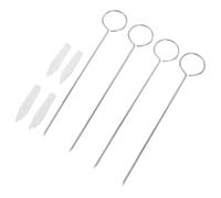 BESPORTBLE 4pcs Piano Tuning Tools Treble Mute Fork Middle High Voice Clamp for Performances Musical Instruments Repairing Tuning Kit Piano Tool