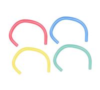 BESPORTBLE 4pcs Pool Noodles for Adults Lightweight Swim for Outdoor Water Play for Pool Games Flotation Fun Red Yellow Blue Green Colors