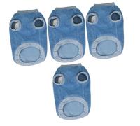 BESPORTBLE 4pcs Portable Dog Vest Warm and Comfortable Puppy Clothes for Outdoor Activities Suitable for Dogs for Cold Weather and Photo Shoots
