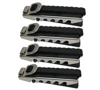 BESPORTBLE 4pcs Portable Guitar Capo Clamp Lightweight Tone Modified Clip for Acoustic Electric Classical Guitars and Ukulele Design for Music Teachers Professionals and Beginners