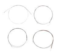 BESPORTBLE 4pcs Practical Chin Strings Made of Alloy with User-friendly Design and Easy to Replace, Ukelele Accessory for Musicians and Instrument Repair