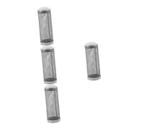 BESPORTBLE 4pcs Professional Stainless Steel Aquarium Filter Guard Inlet Sleeve for Fish Tanks Prevents Fish and Shrimp Sucking Fine Mesh Design Easy to Clean and Maintain