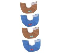 BESPORTBLE 4pcs Protective Bird Collars for Parrots Pecking Neck Prevents Licking and Biting for Random Bow