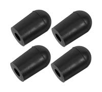 BESPORTBLE 4Pcs Replacement Double Bass Endpin Rubber Tips Non Slip Bass Endpin Protectors Durable Chic Design for Stability Performance Essential Accessories for Upright Care