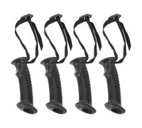 BESPORTBLE 4pcs Replacement Handle Grip for Trekking Pole Cork Handle Wrist Strap Climbing Assist for Hiking Stick