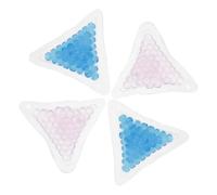 BESPORTBLE 4pcs Reusable Gel Ice Packs Portable Hot Cold Therapy Bags Microwave Safe Lightweight Cooling and Heating Packs for Joint Muscle Relief and Injury