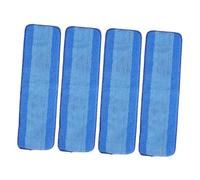 BESPORTBLE 4pcs Reusable Washable Mop Replacement Pads Compatible with Bona Mop Microfiber Cleaning Fiber Pads for Hardwood Floor Stains Easy to Install and Quick Drying Cleaning Refill