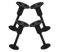 BESPORTBLE 4pcs Safety Foot Rope Buckle for Canoeing and Surfing Abs Plastic Surf Leash Plug for Water Sports Reliable Surfboard Foot Rope Connector