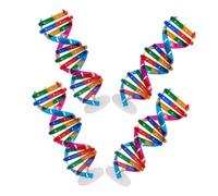 BESPORTBLE 4pcs Scientific Human Genes Model Kit Double Helix Structure DIY Assembly Educational for School Lab Enhancing Practical Skills and Gene Learning