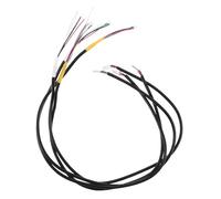 BESPORTBLE 4pcs Shielded Guitar Pickup Wiring Harness Cables Electric Bass Guitar Volume Control Wire Patch Cable Instrument Accessories