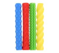 BESPORTBLE 4pcs Silicone Pencil Tip Guard Pencil Tip Protector Cover Style 1 Oral Sensory Input Non-slip Grip for Daily Learning and Writing Activities Students Special Education Teachers