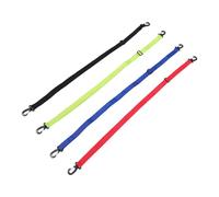 BESPORTBLE 4pcs Ski Boot Carrier Straps 25mm X 1.5m Adjustable Roller Skate Fixing Shoulder Sling for Men Outdoor Winter Sports Transport in Red Blue Black Light Green