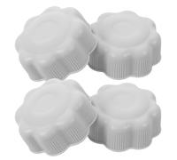 BESPORTBLE 4pcs Slide Screw Covers Plastic Flower Shape Nut Caps for Slide Accessories, 2.7cm Inner Diameter, Plastic, Safety and Stability, Indoor ’s Room Playset