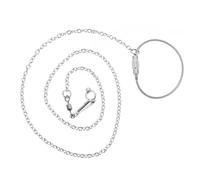 BESPORTBLE 4pcs Stainless Steel Bird Training Leash for Parrots Anti-bite Fly Training Chain Accessory for Outdoor Walks and