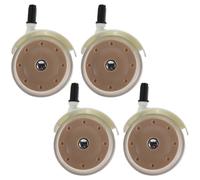 BESPORTBLE 4PCS Swivel Caster Wheels for Baby Walker - Stroller Replacement Wheel for Toddler Chair Infants Carriage Foldable Walker Kids Cart and Pram Accessories