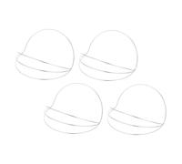 BESPORTBLE 4pcs Tiara Base Crown Headband Lightweight Multilayer DIY Support for Traditional Hanfu Headdress Crafting Comfortable Elegant Headpiece Rack for Cultural Hair Accessory Creation