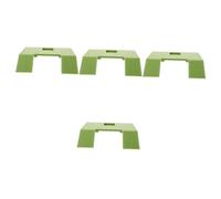 BESPORTBLE 4pcs Tortoise Basking Platform Aquarium Decoration Stable Lightweight Climbing Terrace for Turtle Tank for Sunbathing and Feeding Easy to Install Cup Design