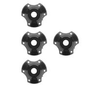 BESPORTBLE 4pcs Trekking Pole Snow Basket Replacement, Winter Season | Rubber Tpr Dual-color Wear-resistant, Tool-free Fit for Canes and Ski Poles, Stable Use