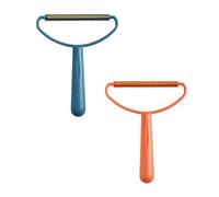 BESPORTBLE 4pcs Two-sided Lint Remover for Pet Hair and Clothes Fuzz, Plastic Coat Clean Tool with Excellent Removing Effect, Easy to Carry for Home and Travel Use