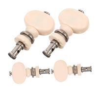 BESPORTBLE 4Pcs Ukulele Tuners for Beginners Ukulele Pegs Easy to Install Tuning Tools String Height Comfortable Grip for Easy Operation