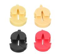 BESPORTBLE 4pcs Violin Practice Mute Rubber Violin Silencers Fiddle Practice Silencers Musical Instrument Accessories