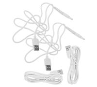 BESPORTBLE 4pcs Water Flosser USB Charging Cord Replacement Portable Charger Cable with Secure Connector Rapid Charging for Various Water Flosser Models Lightweight Travel Accessory