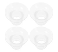BESPORTBLE 4pcs Wearable Electric Breast Pump Flange Inserts 19mm 21mm Silicone Converter for Small Nipples Compatible Breastfeeding Accessories