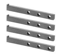 BESPORTBLE 4pcs Window Spiral Balance Pivot Bar, 3 Hole Sash Hardware | Rustproof Finish, Predrilled Mounting Points, T-shaped Die-cast Structure, for DIY Repairs and Property Maintenance