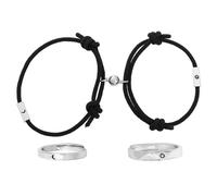 BESPORTBLE 4Pcs Woven Moon Star Bracelet for Women Teens Skin Friendly for Parties Travel Daily Wear