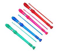 BESPORTBLE 4Sets Beginner Clarinet for Durable Resin Material Simple Design for Classroom Music Teaching Red Blue Pink Green Easy to Play and Safe