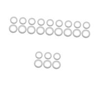BESPORTBLE 4sets Bird Nest Box Hole Guards Metal Replacement Protectors for Garden Birds 6pcs*4