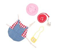 BESPORTBLE 4sets Easter Bunny Costume Adult Rabbit Ears Hat Guinea Pig Clothes Bunny Harness Kit Adorable Pet Outfit Comfortable Breathable