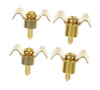 BESPORTBLE 4sets Electric Guitar String Buckles Replacement String Guides for Electric Guitar Head Buckle Musical Instruments Bass Parts