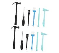 BESPORTBLE 4sets Excavation Toy Set for Boy Girl Digging Tools Kit with Hammer and Brush for Gemstone and Dinosaur Discovery Educational Fun for Young Paleontologists